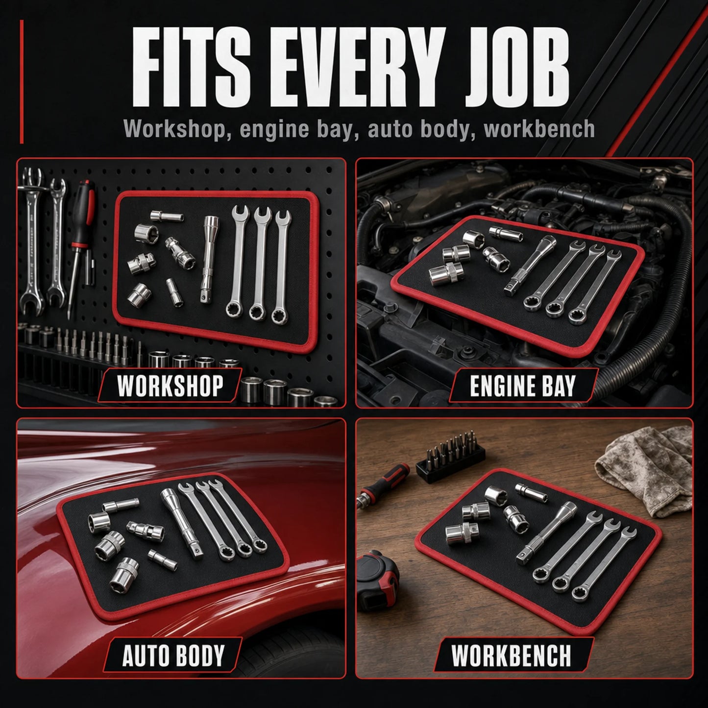 Magnetic Tool Mat