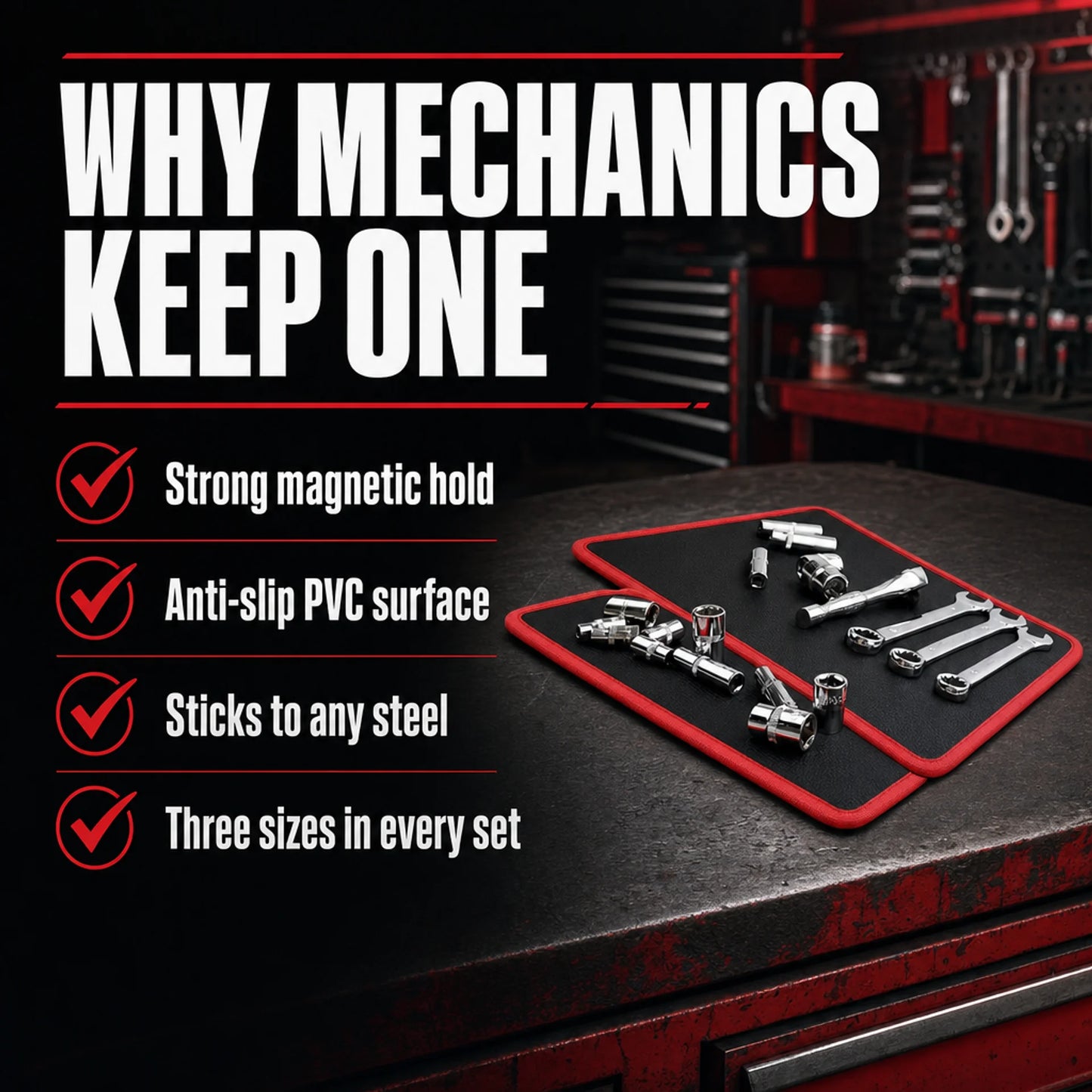 Magnetic Tool Mat